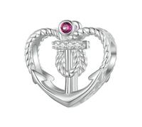 LAYCHEN Dijes De Ancla De Barco Con Cuentas De La Serie Titanic En Plata De Ley 925, Para Pulsera De Mujer, Regalo De San Valentín.