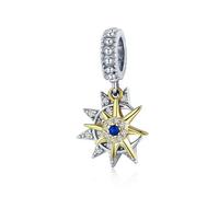 LAYCHEN Dijes De Taza De Té Con Flor De Cerezo En Plata De Ley 925 Para Pulseras, Accesorios De Joyería Diy Scc2563