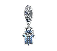 LAYCHEN Nuevas Cuentas De Joyería Con Incrustaciones De Piedra, Ojo De Fátima, Compatible Con Pulseras Y Collares, Regalos Para Damas Y Hermanas.