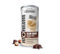 Layenberger Fit+Feelgood Shake Slim Chocolate Nuez, sustituto de comidas para bajar de peso y controlar, sustituye a 12 comidas a solo 213 kcal por comida, gluten (1 x 396 g)