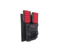LayerbyLayer 3D Soporte de pared para cargador Bosch GAL 18 V-40 y baterías de 18 V - Soporte de cargador + soporte para batería - Sistema de organización de taller - Impresión 3D Fabricado en
