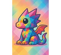 Layered Shading Dragon || Lined Notebook, 6x9, 120 Pages: A bold and vibrant notebook for journaling, writing, or planning with flair