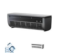 LaYiQimn Aire Acondicionado Portatil,Enfriador de Aire de Pared, Ventilador de enfriamiento evaporativo portátil con instalación sin Perforaciones, para Cocina, Dormitorio, Oficina y Camping en carav
