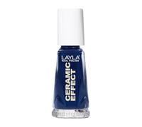 Layla Cosméticos 1243R23-033 Efecto Cerámica Esmalte de Uñas - azul metálico, 1er Pack (1 x 0:01 l)