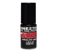 Layla Cosméticos One Step esmalte de uñas de gel, cometa rojo, Paquete 1er (1 x 0.005 L)