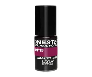 Layla Cosméticos One Step laca de uñas de gel, arándano, Paquete 1er (1 x 0.005 L)
