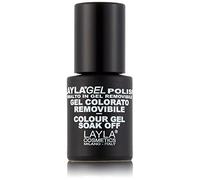 Layla Cosmetics Laylagel purple glitter - Esmalte de uñas (1 unidad, 0,01 L), color morado brillante