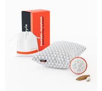 Layla Kapok - Almohada Ajustable, Relleno extraíble, refrescante, Suave y de Apoyo al Mismo Tiempo, tamaño King