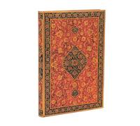 Layla (Persian Poetry) Midi Unlined Hardback Journal (Elastic Band Closure)