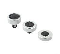 Laymotric Juego de llaves de carraca de 3 piezas con mango de palma de tamaño compacto, mecanismo de rueda de pulgar reversible y embrague antideslizante, pequeño operador de trinquete para apretar