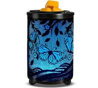 Layove Quemador eléctrico de cera para derretir cera PTC, placa de calefacción con luz LED cambiante de 7 colores para el hogar, oficina, regalos y decoración (mariposa)