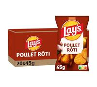LAY'S Chips, pollo frito, 20 x 45 g
