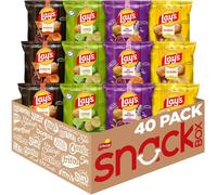 Lay's Paquete surtido de papas fritas clásicas de 28 g (paquete de 40)