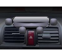 LAYSSA Soporte Movil Coche para Honda CRV 2007-2011, Soporte para Teléfono Móvil para Automóvil Seguro y Estable, 360° Rotación Flexible, Auto Accesorios,A Grey