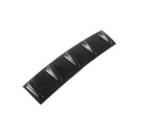 LAYYSD Alerón Trasero para Peugeot para 206 para 207 Paragolpes Trasero Coche Spoiler Difusor Protector Paragolpes Trasero Coche Spoiler Difusor Protector Alerón Parachoques Trasero(Black 5Fin)