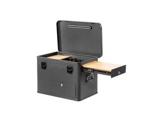 LAYZEE - Box Classic - Cocina móvil de camping 60 x 40 x 42 cm, caja de cocina para camping, festivales, balcón, jardín y como caja de cocina compacta para el maletero/VW Bus/Vans