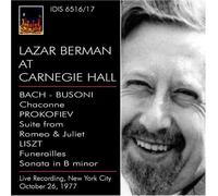 Lazar Berman - Chaconne