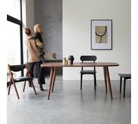 Lazare - Mesa de mango macizo para 6/8 personas H 77 x B 180 x T 90 cm