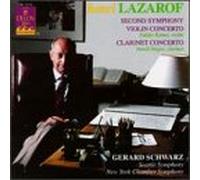 Lazarof, H. - Symphony 2 Violin/Concerto Clarinet