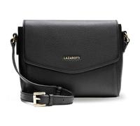 Lazarotti Bologna Leather Bolsa de hombro Piel 22 cm negro