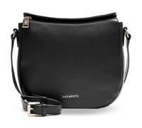 Lazarotti Bologna Leather Bolsa de hombro Piel 25 cm negro