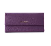Lazarotti Bologna Leather Cartera Piel 19 cm púrpura