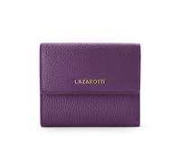 Lazarotti Bologna Leather Cartera Piel natural 12 cm lila
