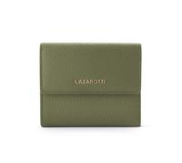 Lazarotti Bologna Leather Cartera Piel natural 12 cm verde oliva