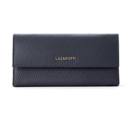 Lazarotti Bologna Leather Cartera Piel natural 19 cm azul