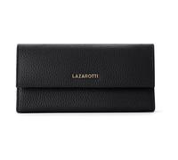 Lazarotti Bologna Leather Cartera Piel natural 19 cm negro