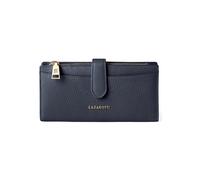 Lazarotti Bologna Leather Cartera Piel natural 20 cm azul