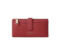 Lazarotti Bologna Leather Cartera Piel natural 20 cm rojo