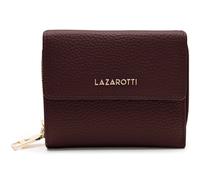 Lazarotti Bologna Leather Wallet With 8 Card Slots M Burgundy