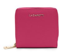 Lazarotti Bologna Leather Zip Wallet With 6 Card Slots Hot Pink