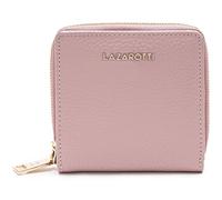 Lazarotti Bologna Leather Zip Wallet With 6 Card Slots Pink