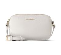Lazarotti Bolonia Bolso bandolera cuero doble cremallera 18 cm blanco