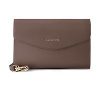 Lazarotti Bolso bandolera Bologna Clutch cuero 23 cm gris