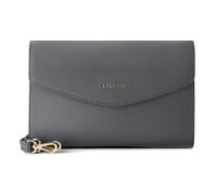 Lazarotti Bolso bandolera Bologna Clutch cuero 23 cm gris