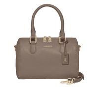 Lazarotti bolso Bologna Leather Bowling Bag Taupe