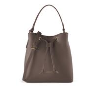 Lazarotti Bolso bucket de piel de Bolonia, 25 cm gris