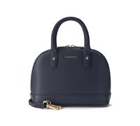 Lazarotti Bolso de piel de Bolonia, bandolera, 24 cm gris