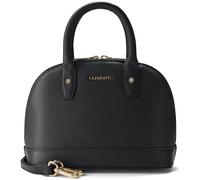 Lazarotti Bolso de piel de Bolonia Crossbody de piel 24 cm gris