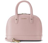 Lazarotti Bolso de piel de Bolonia Crossbody de piel 24 cm rosa