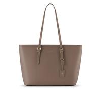 Lazarotti Bolso Shopper XL Bolonia Piel 35 cm gris