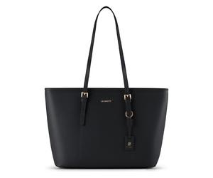 Lazarotti Bolso Shopper XL Bolonia Piel 35 cm negro