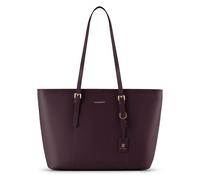 Lazarotti Bolso Shopper XL Bolonia Piel 35 cm rojo