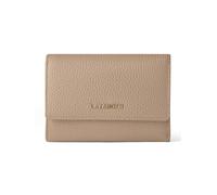 Lazarotti Cartera Bologna Leather XL con compartimento con cremallera envolvente, de piel, 14 cm beige