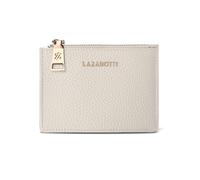 Lazarotti Cartera de llaves y tarjetas de piel de Bolonia con protección RFID, 11,5 blanco