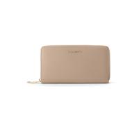 Lazarotti Cartera de piel «Bologna Leather XL» con cremallera envolvente, 19 cm beige