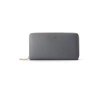Lazarotti Cartera de piel «Bologna Leather XL» con cremallera envolvente, 19 cm gris